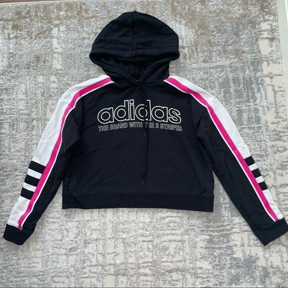 🚨 3 for $25 - ADIDAS Legacy Cropped Hoodie - Picture 9 of 13